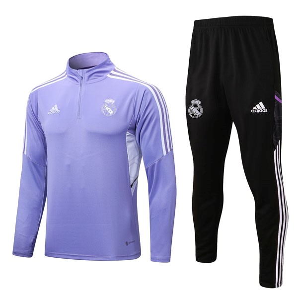 Sudadera De Training Real Madrid 2022-23 Purpura Negro